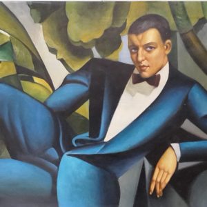 Tamara De Lempicka Ritratto Marchese D'Afflitto 1925 - 60x90