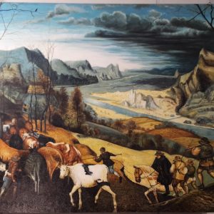 Pieter Bruegel - Il Ritorno della Mandria 1566 - 160x117