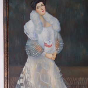 Gustav Klimt - Ritratto di Ermine Gallia 1903-04 - 90x60