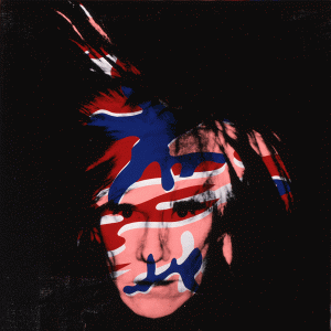 Andy Warhol - Autoritratto 1986 - 100x100