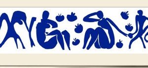 Henrie Matisse Woman & Monkeys - 1952  60x150