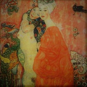Gustav Klimt - Die Freundinnen (le amiche)  1916-17 - 100x70
