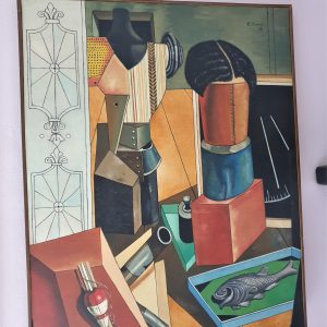 Carlo Carrà La camera incantanta 1917, 80x60